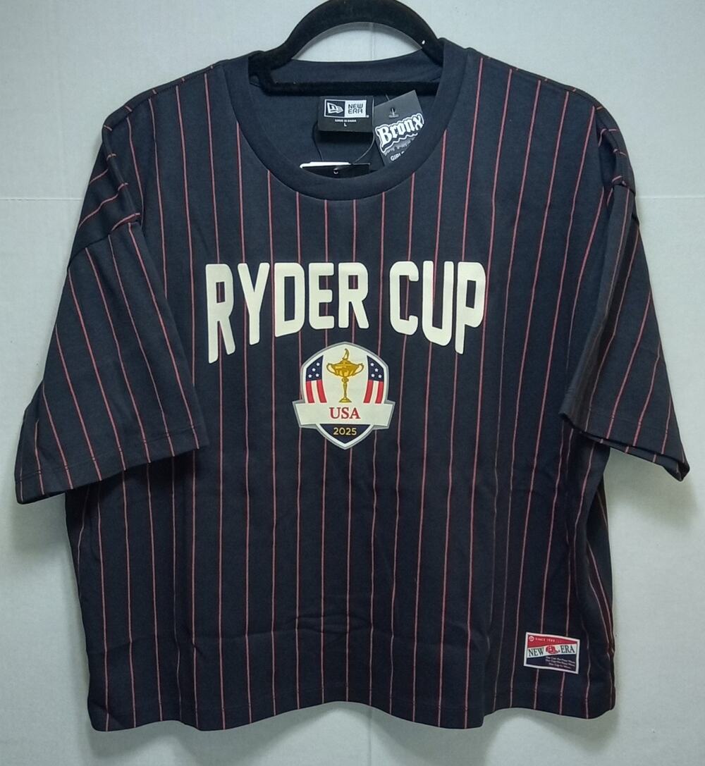 USA 2025 Ryder Cup New Era Cropped Shirt Women's Large